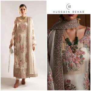 Hussain Rehar Ivory Suit