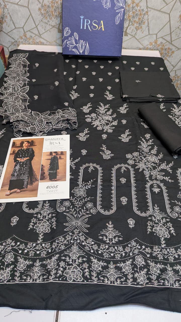 Shanaya by IRSA Winter Embroidered Unstitched Suit