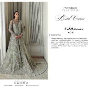 Republic Womenswear Bridal Couture - E-62 Celestia (AC-17)