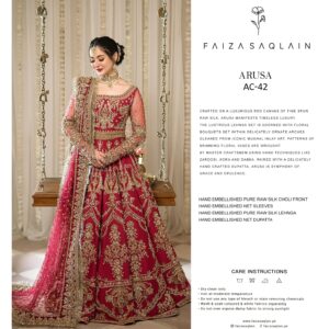 Faiza Saqlain Bridal Couture - Arusa (AC-42)