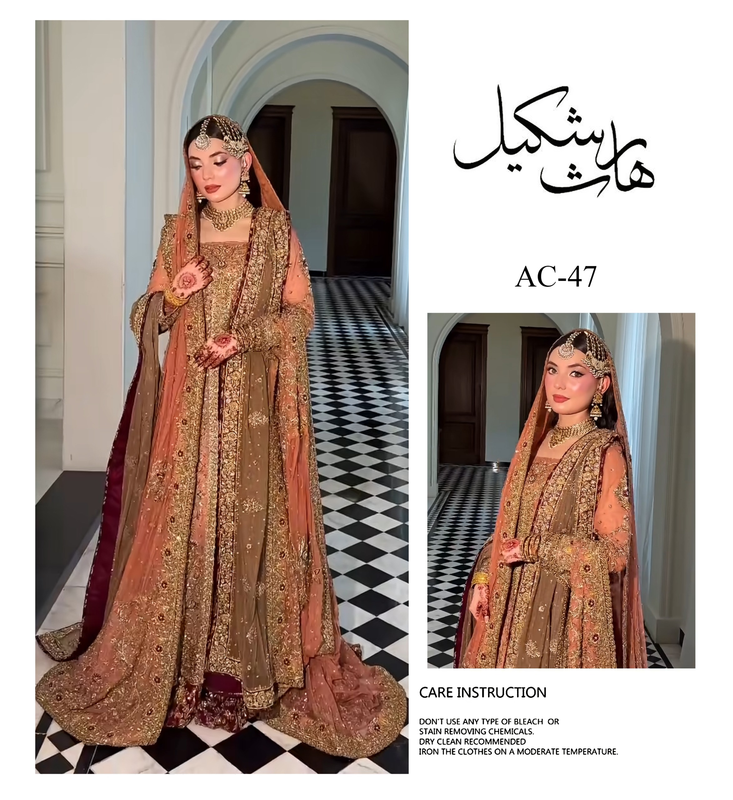 Designer Heavy Bridal Gown & Maxi - AC-47