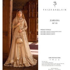 Faiza Saqlain Bridal Couture - Zariana (AC-33)