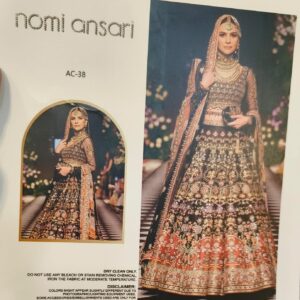Nomi Ansari Luxury Bridal Lehnga - AC-38